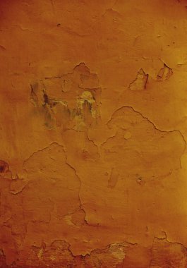 Arka plan için kahverengi duvarda dokular.