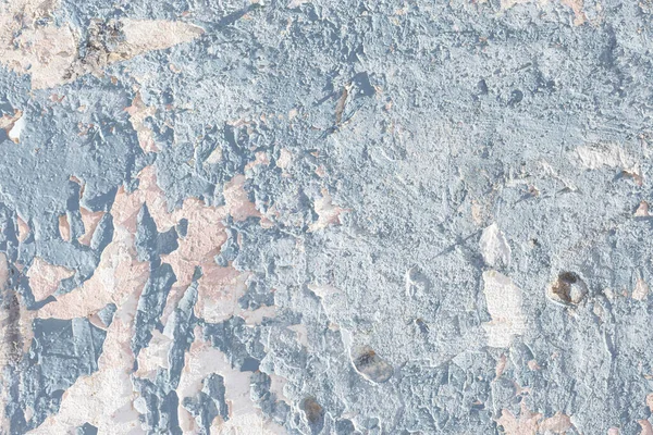 Antiguo azul pintura cemento pared telón de fondo textura — Foto de Stock