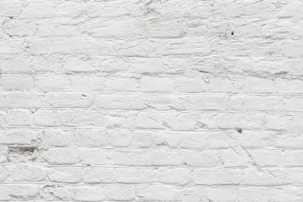 Witte bakstenen muur close-up textuur — Stockfoto
