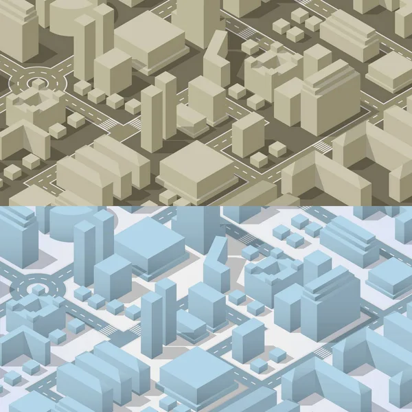 都市計画等尺性 — ストックベクタ
