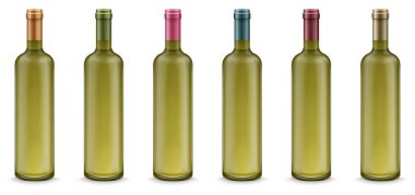 Gerçekçi şarap şişeleri