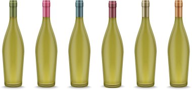 Gerçekçi şarap şişeleri