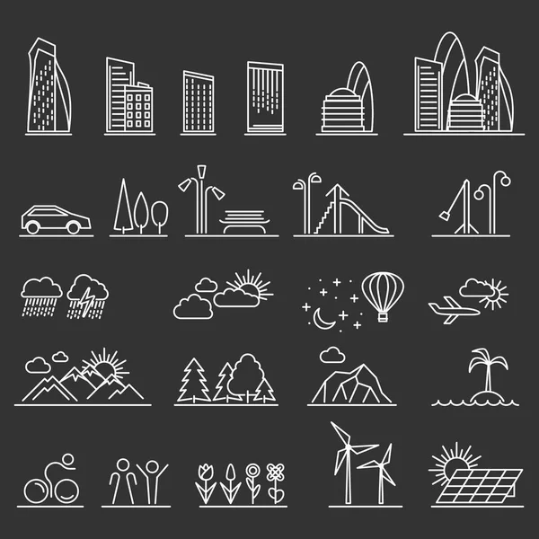 Kentsel satır simgeler