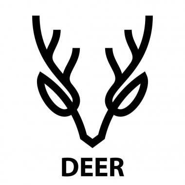 Geyik kafası satırı simgesi