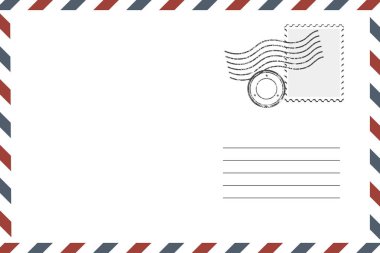 Postage Retro Zarfı