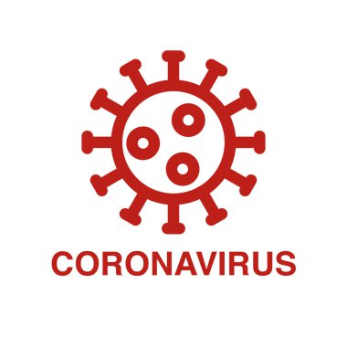 corona virüs simgesi