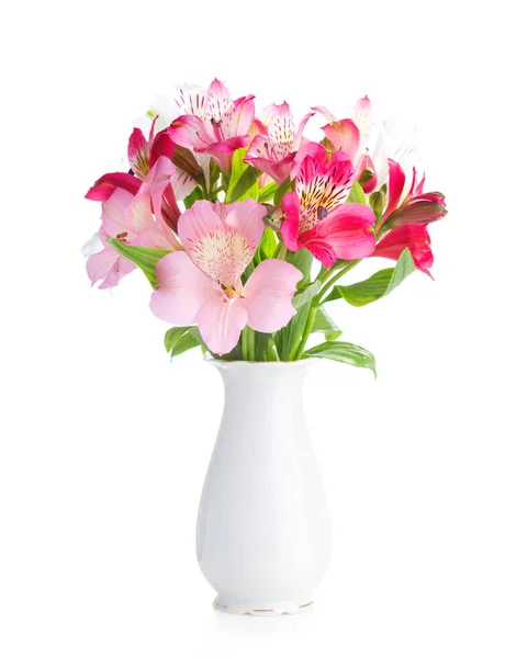 Strauß von Alstroemeria-Blumen. — Stockfoto