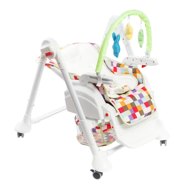 関数をローリングと赤ん坊の高い椅子 — ストック写真