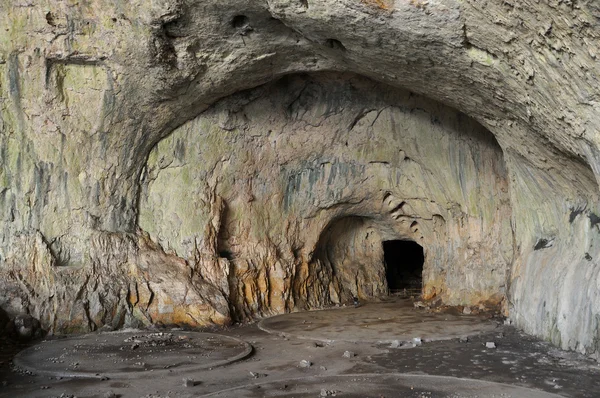 Dentro da Caverna Devetaki — Fotografia de Stock