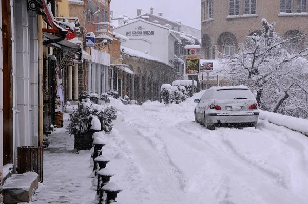 Georgi S Rakovski Street en invierno —  Fotos de Stock