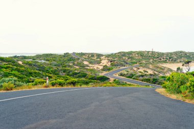 Bowman manzaralı tepeler boyunca sürüş, Beachport, Güney Avustralya