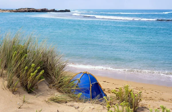 Zonnetent op een strand in Australië — Stockfoto