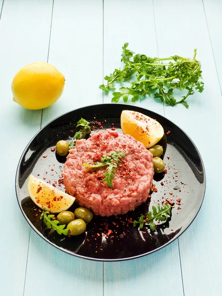 Beef tartar with spices