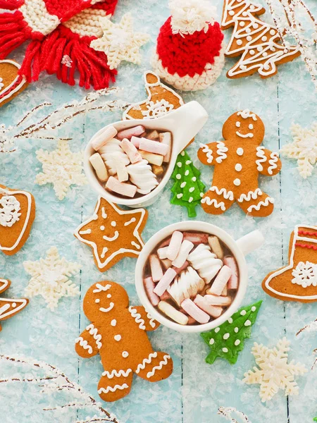 Cocoa with marshmallows — Stock Photo, Image