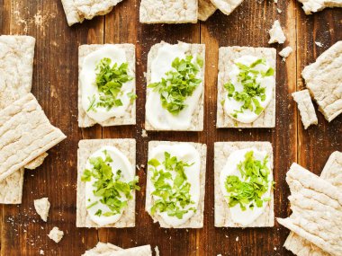 Sağlıklı ekmek aperatifler