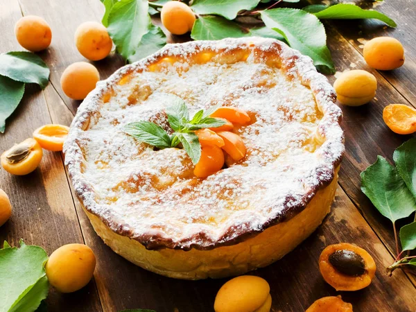 Tarte aux abricots — Photo