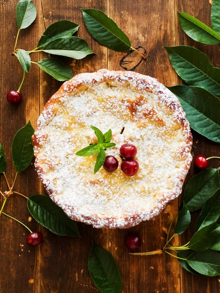 Tarte aux cerises — Photo