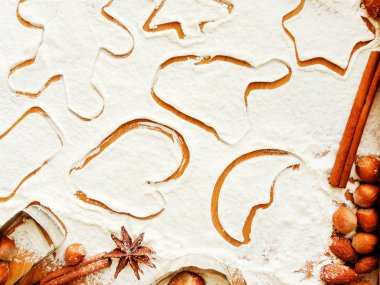 Noel fırın arka plan