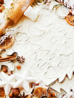 Noel fırın arka plan