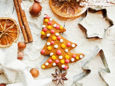 Noel fırın arka plan