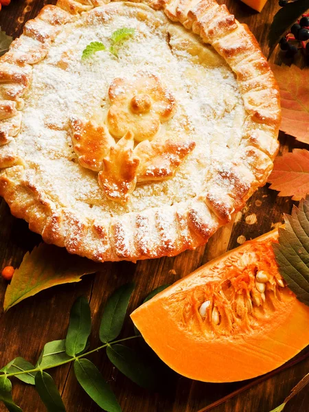 Sweet pumpkin pie — Stock Photo, Image