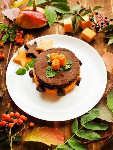 Sweet pumpkin cake — Stock Photo, Image