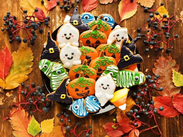 Sladké sušenky Halloween — Stock fotografie