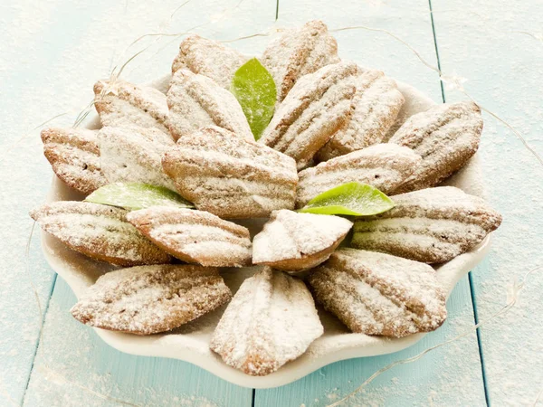 Dolce francese Madeleines — Foto Stock