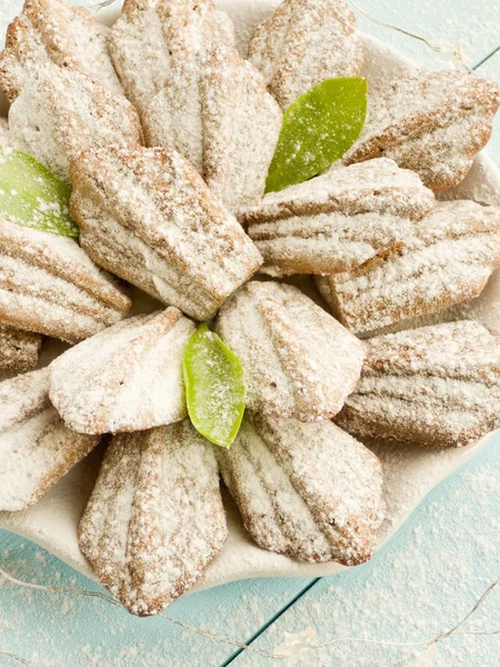 Dolce francese Madeleines — Foto Stock