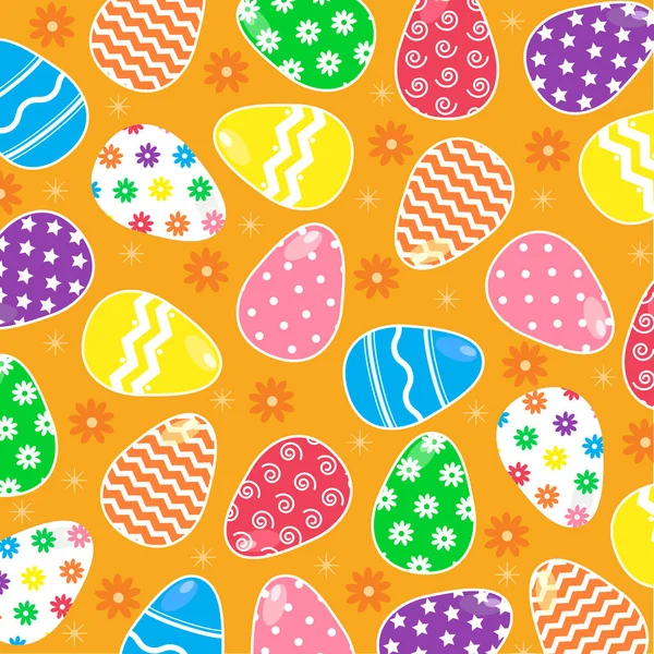 Huevos de Pascua — Vector de stock