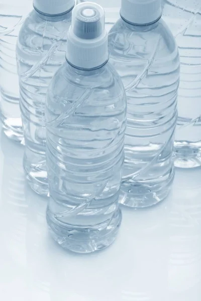 Mineral water bottles — Stock Photo, Image