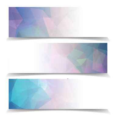 Modern afiş soyut kümesi 