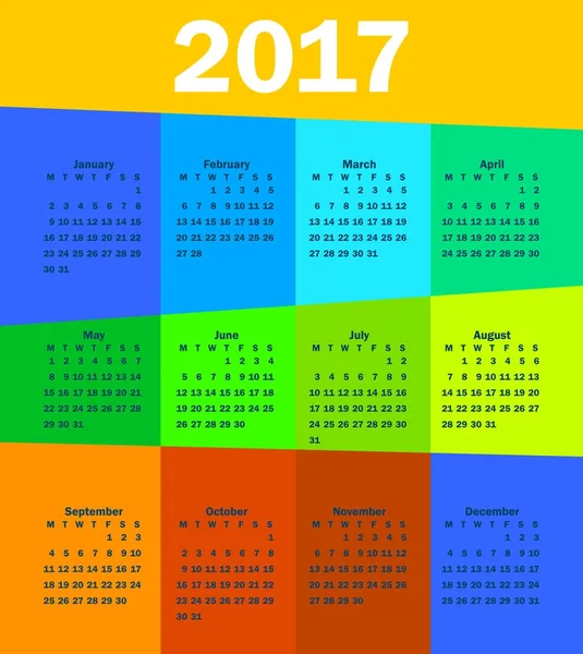 Design der Kalender-Ikone — Stockvektor