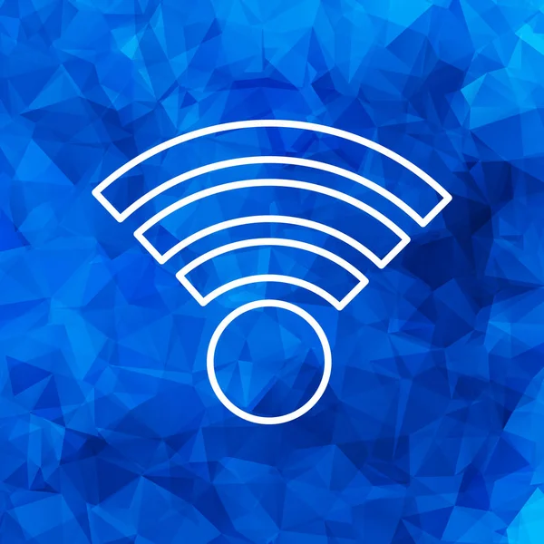 Design do ícone wi-fi —  Vetores de Stock