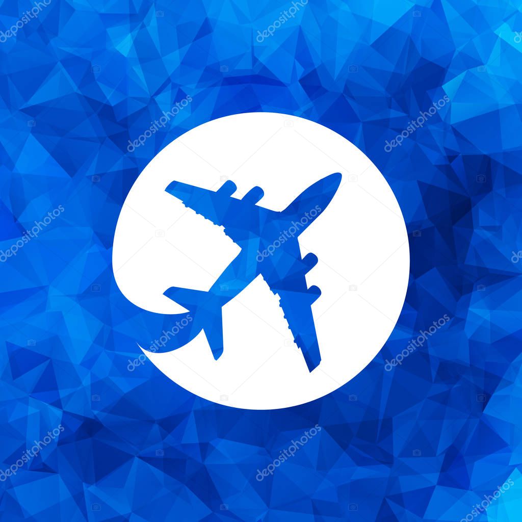 design of airplane icon