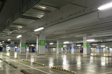 boş Park garaj yeraltı iç 