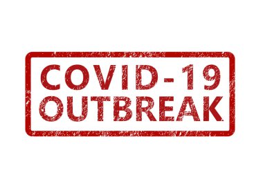 Wuhan Roman Coronavirus Covid-19 karantina kirli damgası (2019-ncov)