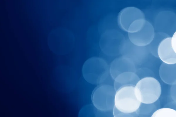 Αφηρημένη Θολή Κυκλική Bokeh Φώτα Φόντο Τονισμένο Μοντέρνο Κλασικό Μπλε — Φωτογραφία Αρχείου