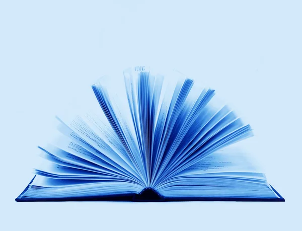 Open Book Isolated White Background — Stock Photo, Image