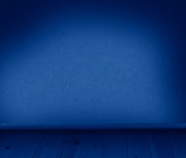 2020年のトレンディーなクラシックブルーの色調のグランジインテリア — ストック写真