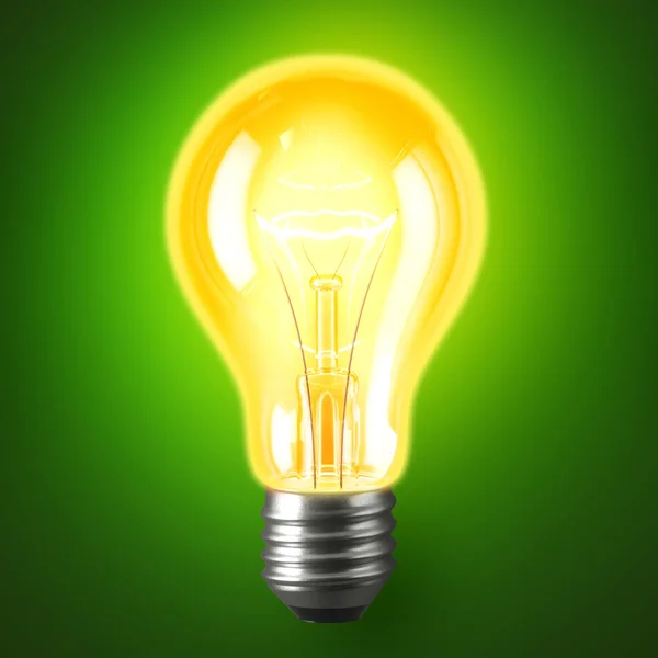 Lamp bulb. 3D illustration Stock Photo by ©Scrudje 125540560