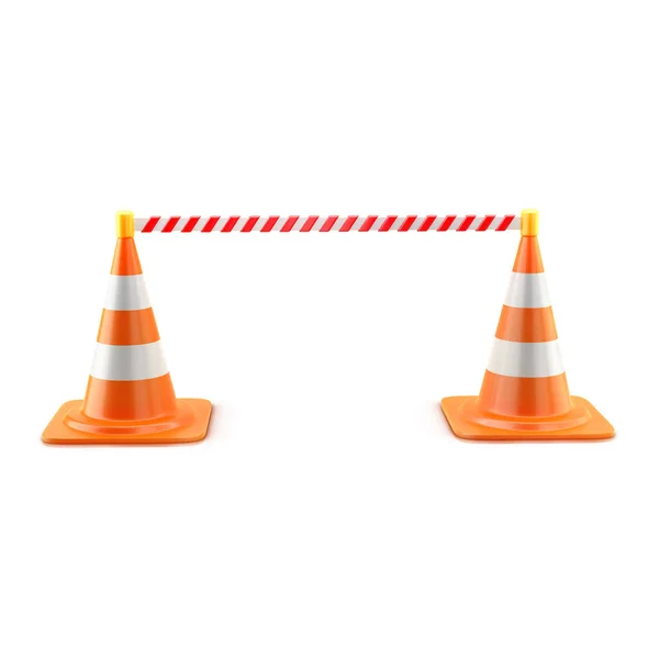 Traffic road cone — Stock Photo, Image