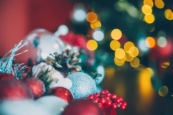 Guirnalda decorativa de Navidad — Foto de Stock