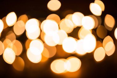 Odaklanmamış noel ışıkları