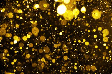 Ufuk arka plan Christmas Glitter ışıklar.