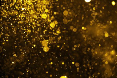 Ufuk arka plan Christmas Glitter ışıklar.