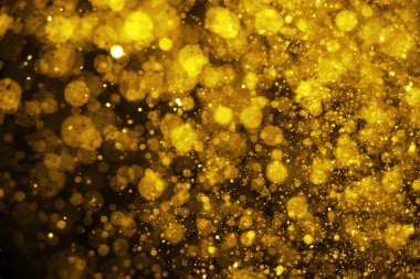 Ufuk arka plan Christmas Glitter ışıklar.