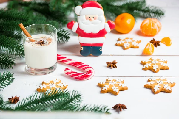 Weihnachtsmann-Lebkuchen — Stockfoto