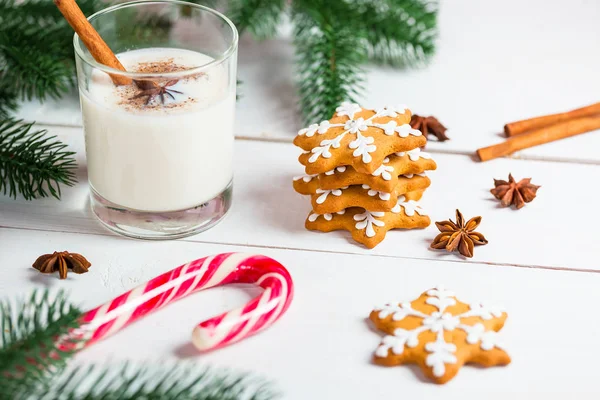 Biscuits au pain d'épice de Noël — Photo