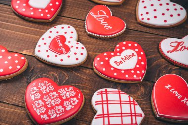 Sevgililer günü bisküvi